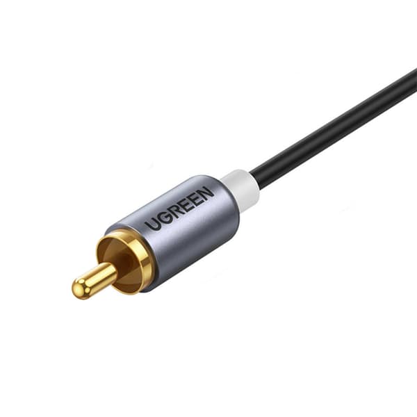 UGREEN CM451 USB-C - 2x RCA (Cinch) -kaapeli 1,5 m (musta)