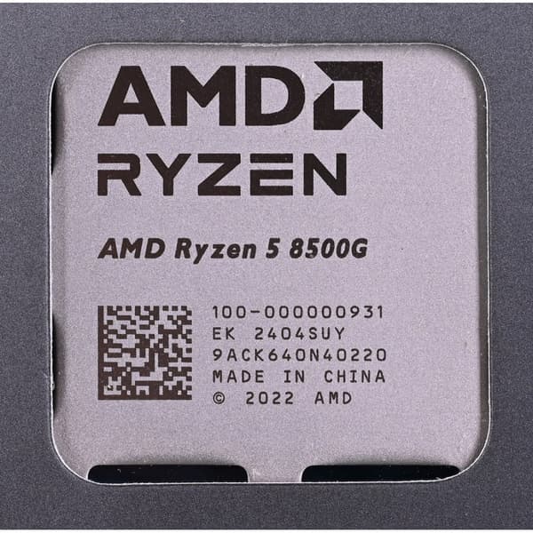 AMD Ryzen 5 8500G-processor, 6 kerner, 3,5 GHz