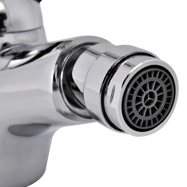 vidaXL bidet blandingsbatteri, forkromet