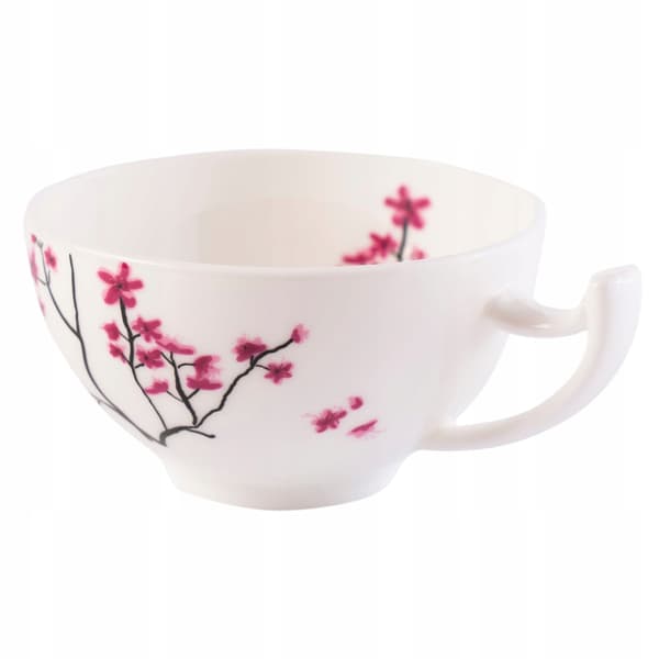 Kopp Cherry Blossom 180 ml keramisk för te och kaffe
