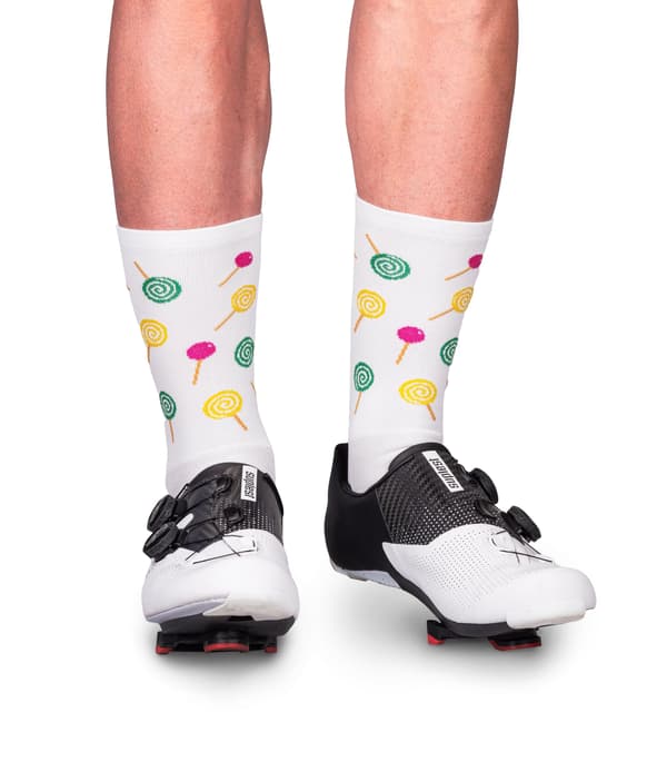 Lollipop Cykelstrumpor L/XL: 45 - 47