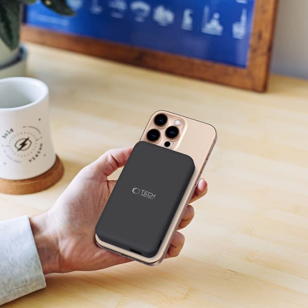 TECH-PROTECT PB24 LIFEMAG QI2 MAGSAFE POWERBANK 10000 mAh SORT