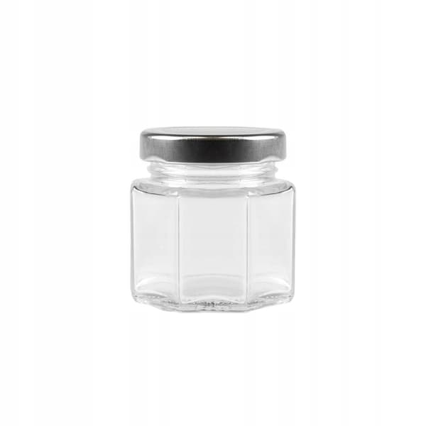 12x 30ml HEXAGONAL krukke til honningkrydderier