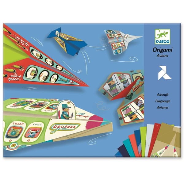 Origami Flygplan Konstkit, Djeco