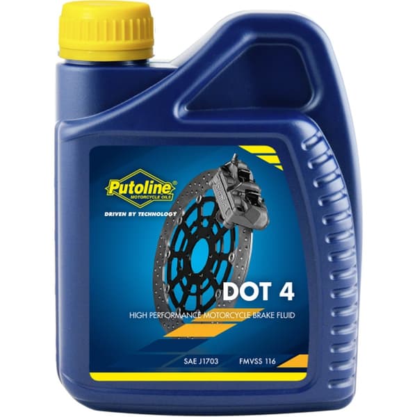 Putoline DOT 4 jarrupeste 500ml - ammattilaisen jarrupeste
