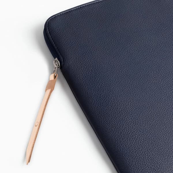 Tech-Protect Fleece Laptoptaske 15-16 - Marineblå