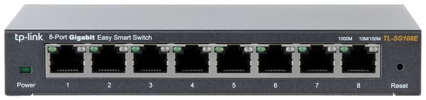 TP-LINK 8-PORTARS SWITCH TL-SG108E