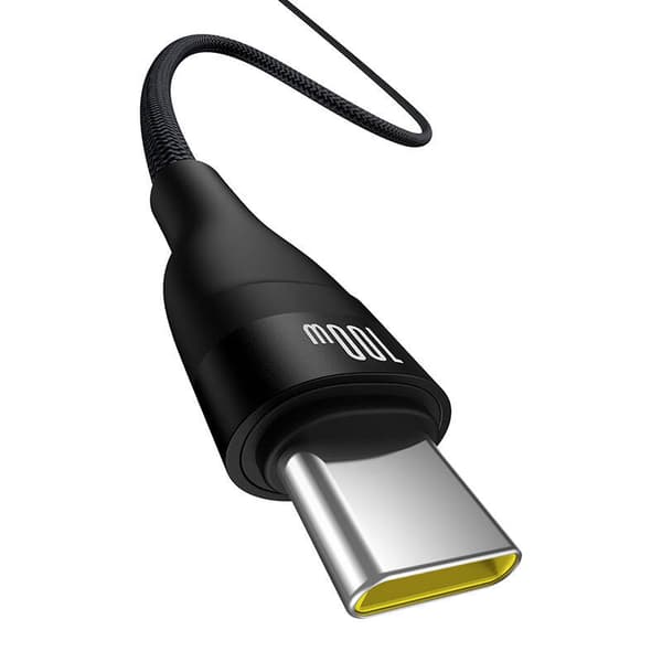 Baseus Flash 2 100W USB til USB-C-kabel, 2m (sort)