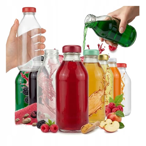 50x Mehupullo Soczek 330ml + Kierrekorkki