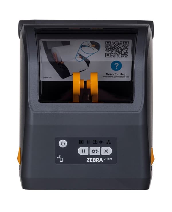Zebra-etiketprinter ZD421/termotransfer/203dpi/USB