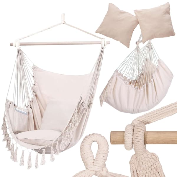 Brasiliansk hängmatta BAHIO beige
