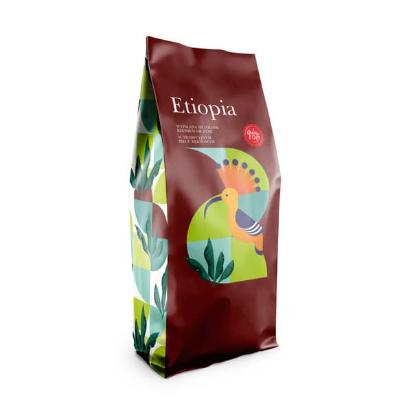 Kaffebönor Quba Caffe 100% Arabica Etiopien 1kg