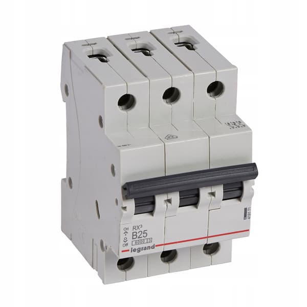 RX3 afbryder B 25A 3P 3M 6KA 419171
