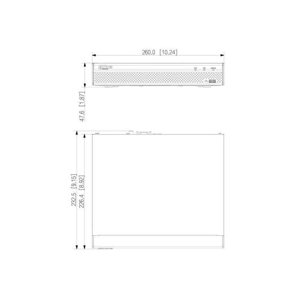 DAHUA NVR4108HS-4KS3 IP-INSPELARE