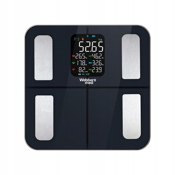 Analytisk badevægt 16 parametre Apple Health, Google Fit, IF1320C