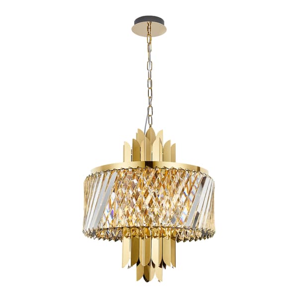 MARGOT CHANDELIER 6 E14 GULD MILAGRO ML0407