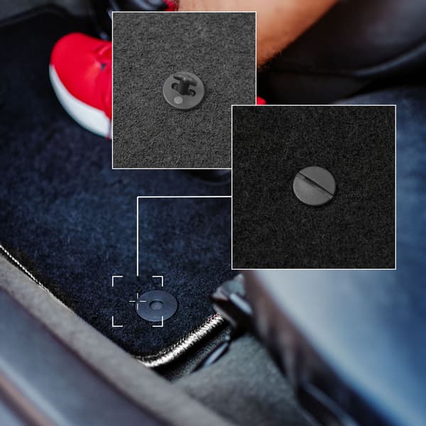 Bilmåtter CARLUX-SILVER til BMW 1 E88 cabriolet (2008-2014)