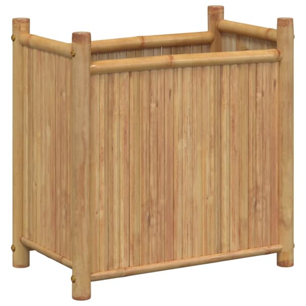 vidaXL urtepotte, 50x30x50 cm, bambus