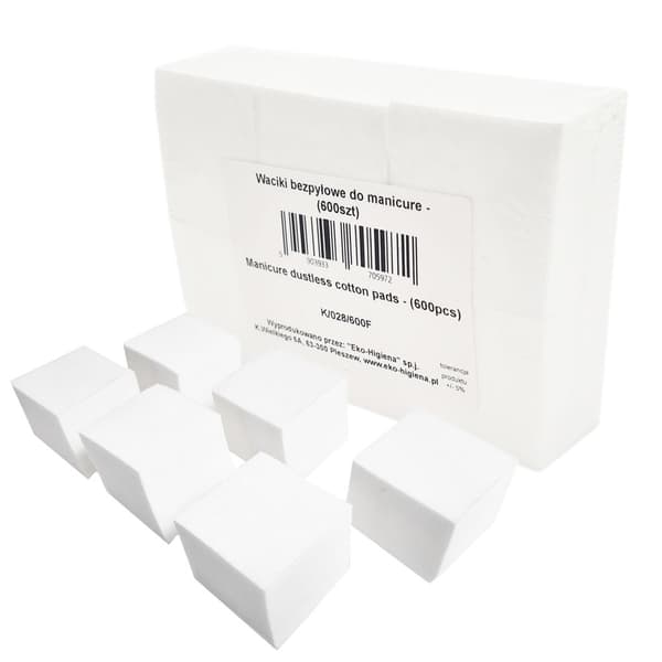 Støvfri neglepinde til manicure 5 cm x 5 cm 600 stk.