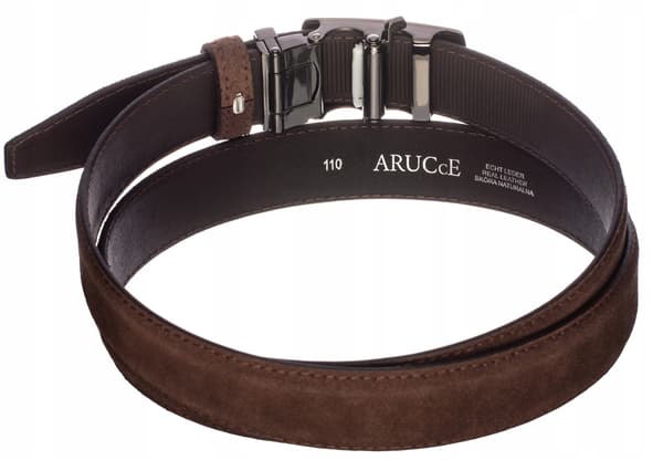 Herrbälte i läder -ARUCcE- naturläder 120