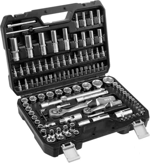 YATO NYCKELSATS 108 delar 1/2" 1/4"