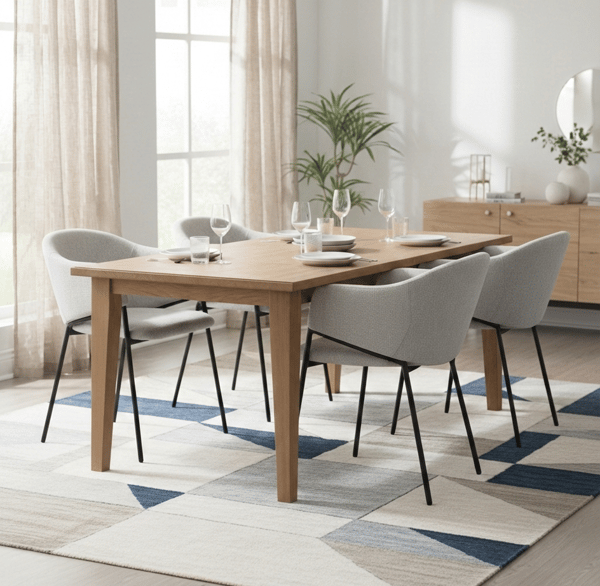 ARGOS verhoiltu nojatuoli, kangas, harmaa