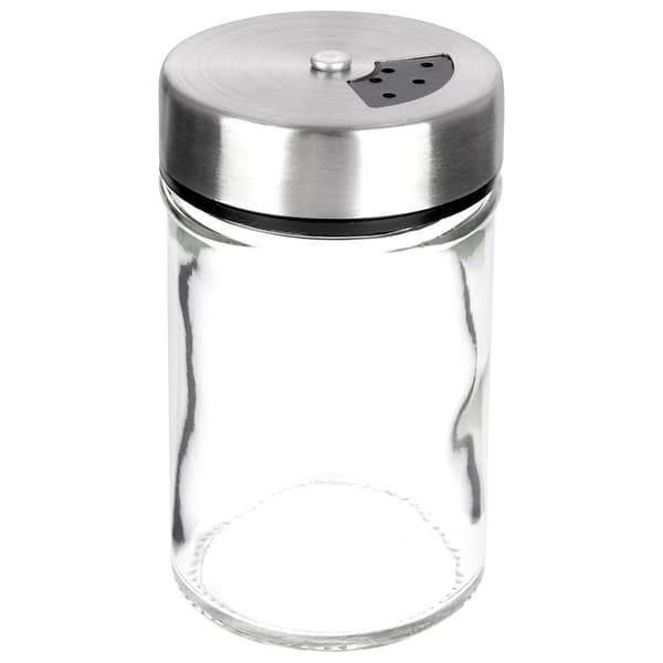 Glasbehållare för kryddor med sil 100 ml