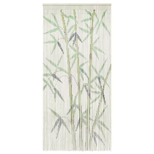 vidaXL Bambukuvioinen hyttysverkko 90x220 cm bambu
