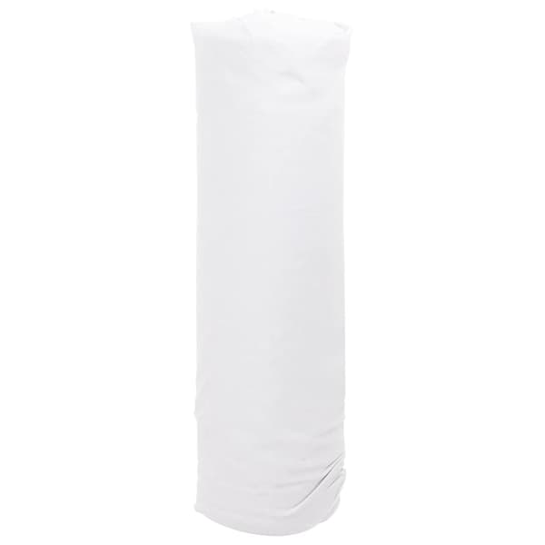 vidaXL geotekstil, hvid, 1x10 m, polyesterfiber