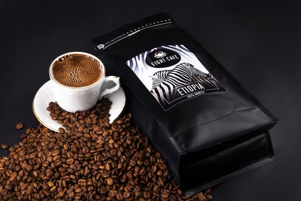 Nyrostat malet kaffe Arabica Etiopien 500g