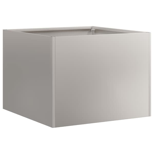 vidaXL rusten urtepotte 40x40x30 cm rustfrit stål