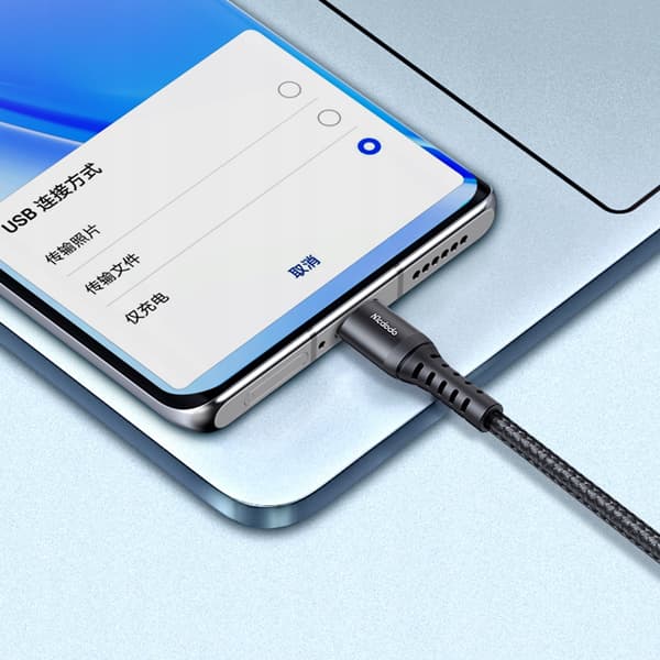 MCDODO USB-C-KABEL SNABBLADDNING FÖR SAMSUNG XIAOMI USB TYP C QC 4.0 3M