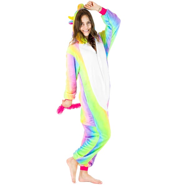 GUL Kostym Onesie regnbåge pegasus Kostym Onesie regnbåge pegasus - M