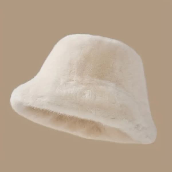 Dam Bucket Hatt Vinter Varm Bekväm Mjuk