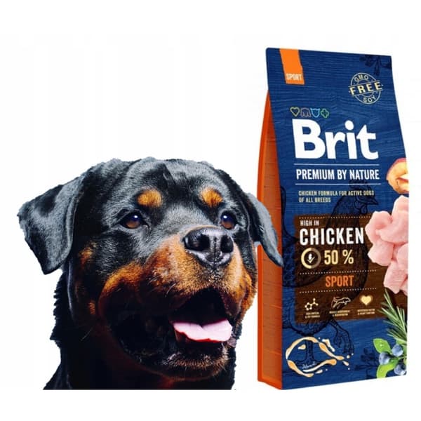 Brit Premium By Nature Sport torrfoder för hundar 15 kg