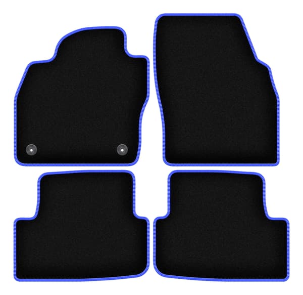 Bilmåtter CARLUX-BLUE til Seat Ibiza V hatchback (2017-)