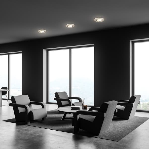 LED infällda downlights, variabla färger, 3x4,9W, vardagsrum, korridor