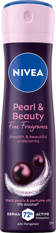 084473 NIVEA Perle & Skønhed Sort Perle Antiperspirant spray 150 ml