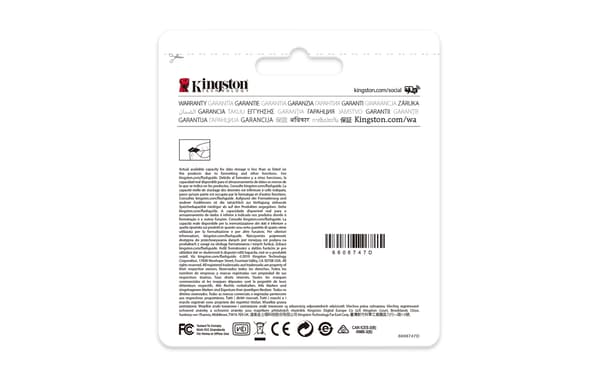 KINGSTON microSDXC ENDURANCE C10 A1 SDCE/128GB -muistikortti