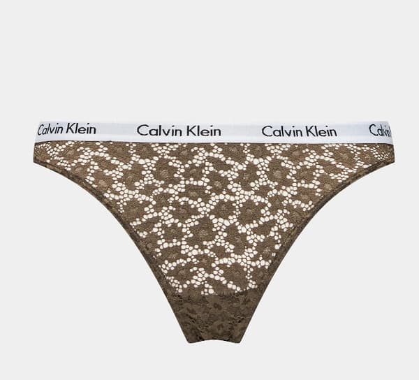 Calvin Klein damstrumpor med logotyp svart S