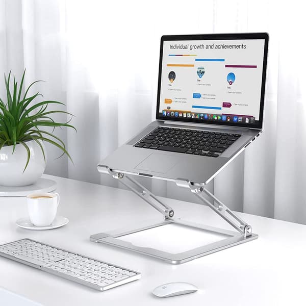 TECH-PROTECT ULS400 PRODESK UNIVERSAL LAPTOP STAND GRÅ