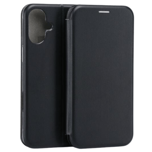 Beline Magnetic Book -suojakuori iPhone 16 Plus 6.7", musta