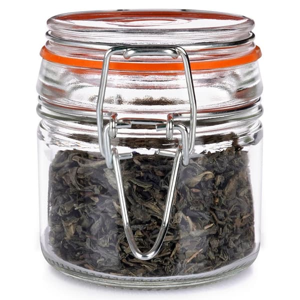 Glaspatentkruka med klipp 100 ml