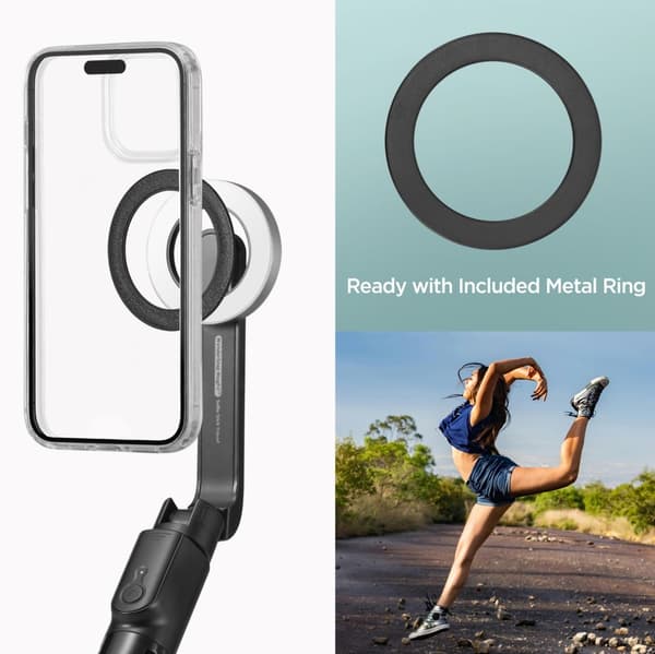 SPIGEN S580W MAGSAFE BLUETOOTH SELFIE-STICK LÅNGT STATIV SVART