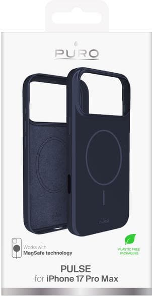 PURO Pulse-skal till iPhone 17 Pro Max Marinblått