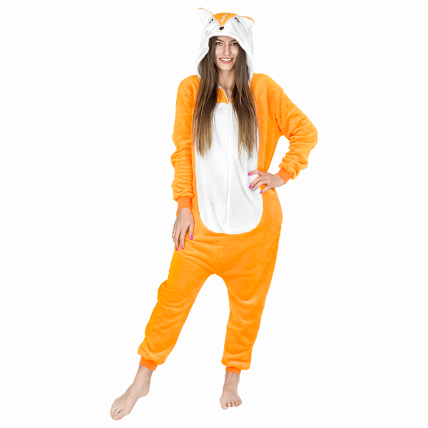 Kostym Onesie Räv - M