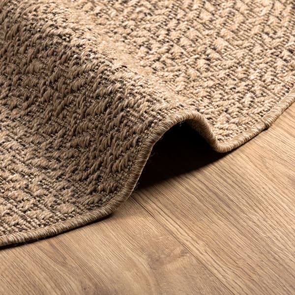 vidaXL ZIZUR Tæppe, 120 cm, Jute Style