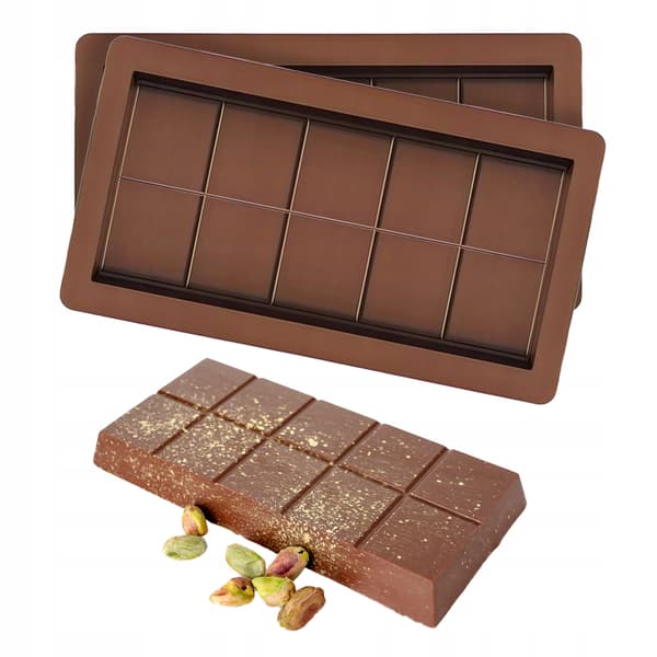 DUBAI CHOKOLADEFORM Silikone Chokoladeform 13,5 x 25 cm