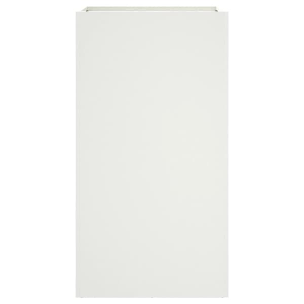 vidaXL Kruka, Vit, 42x38x75 cm, Stål