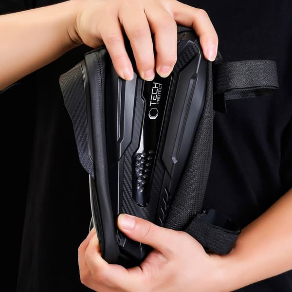 SAKWA TECH-PROTECT V2 UNIVERSAL CYKELFÄSTE L SVART